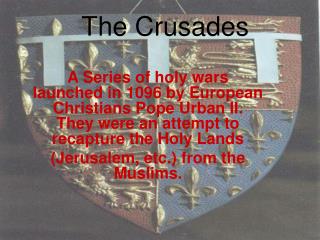 The Crusades