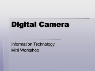 Digital Camera