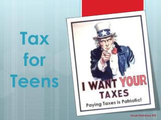 Tax for Teens