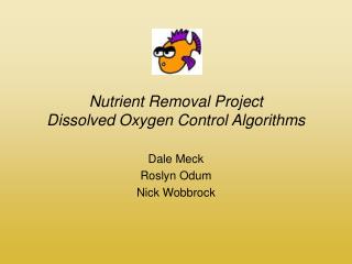 Nutrient Removal Project Dissolved Oxygen Control Algorithms