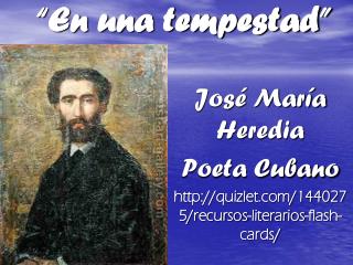 “En una tempestad”