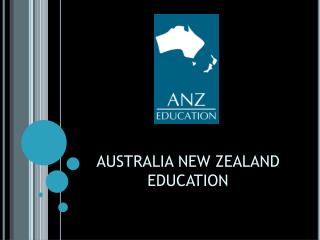 AUSTRALIA NEW ZEALAND EDUCATION