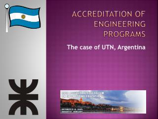 Accreditation of Engineering Programs