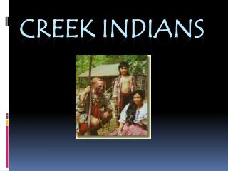 Creek Indians