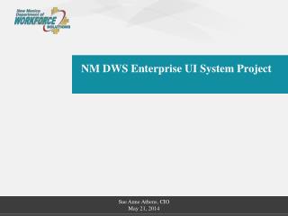 NM DWS Enterprise UI System Project