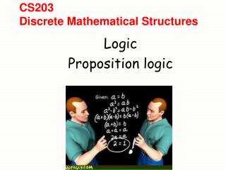 CS203 Discrete Mathematical Structures