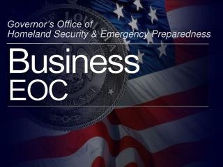 Governor’s Office of Homeland Security &amp; Emergency Preparedness