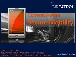 Context-Aware Secure Mobility