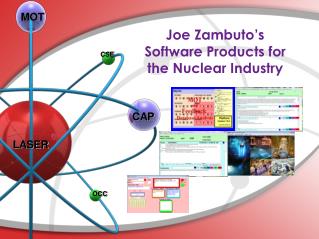 Joe Zambuto’s Software Products for the Nuclear Industry