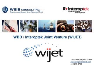 WBB / Interoptek Joint Venture (WIJET)