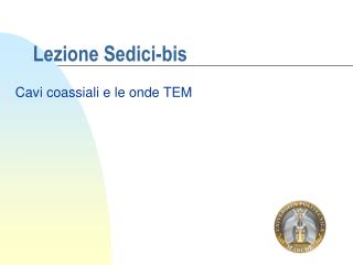 Lezione Sedici-bis