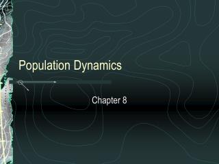 Population Dynamics