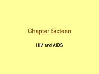 Chapter Sixteen