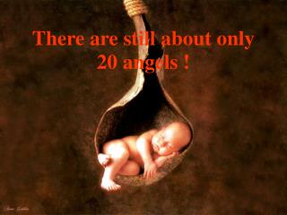 There are still about only 20 angels !