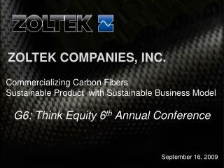 Zoltek COMPANIES, INC.