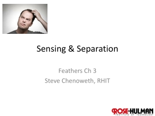 Sensing & Separation