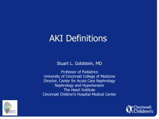 AKI Definitions