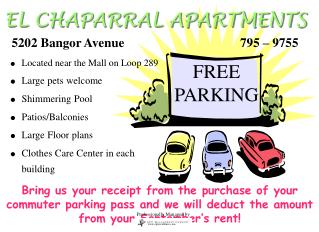 EL CHAPARRAL APARTMENTS