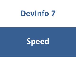 DevInfo 7