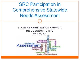 SRC Participation in Comprehensive Statewide Needs Assessment