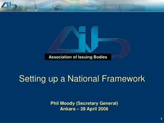 Setting up a National Framework