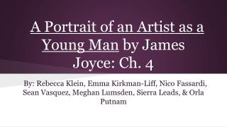 A Portrait of an Artist as a Young Man by James Joyce: Ch. 4