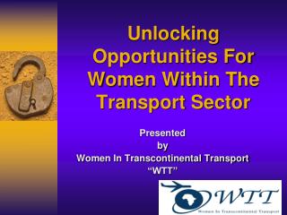 Unlocking Opportunities For Women Within The Transport Sector