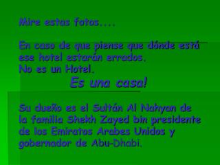 Y todavía preguntas porqué el barril de petróleo está tan caro?