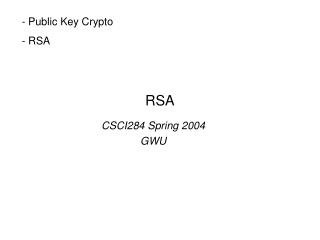 RSA
