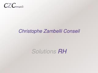 Solutions RH