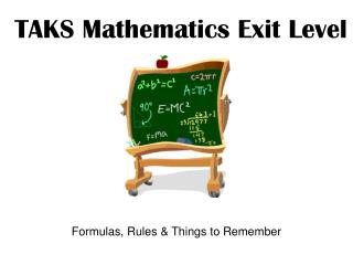 TAKS Mathematics Exit Level