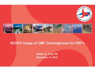 NCDOT Usage of CMF Clearinghouse for CRF’s