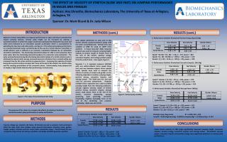 THE EFFECT OF VELOCITY OF STRETCH (SLOW AND FAST) ON JUMPING PERFORMANCE IN MALES AND FEMALES