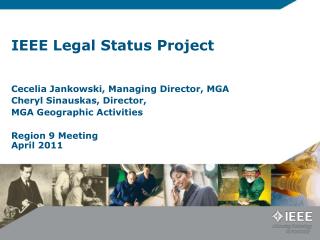 IEEE Legal Status Project