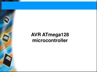 AVR ATmega128 microcontroller