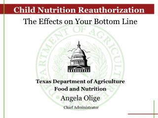 Child Nutrition Reauthorization