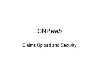 CNP web