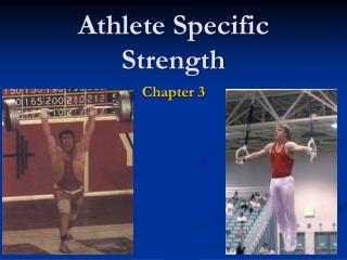 Athlete Specific Strength