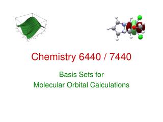 Chemistry 6440 / 7440