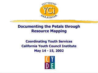 Documenting the Petals through Resource Mapping Coordinating Youth Services