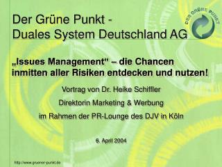 „Issues Management“ – die Chancen inmitten aller Risiken entdecken und nutzen!