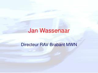 Jan Wassenaar