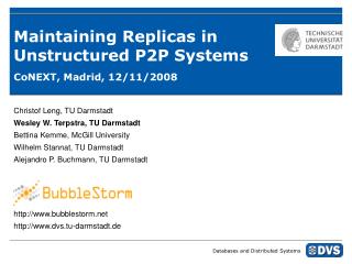 Maintaining Replicas in Unstructured P2P Systems