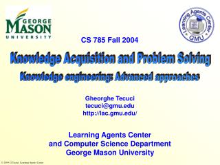 Knowledge Acquisition and Problem Solving