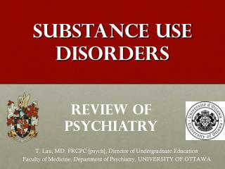 Substance Use Disorders