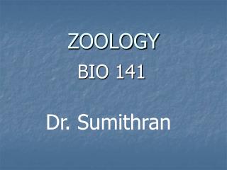 ZOOLOGY