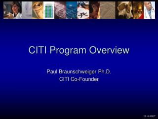 CITI Program Overview