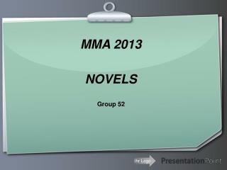 MMA 2013 NOVELS