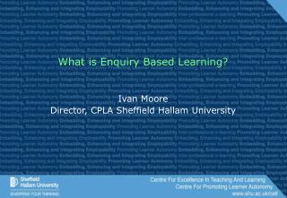 What is Enquiry Based Learning?