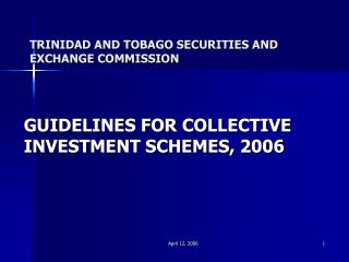 TRINIDAD AND TOBAGO SECURITIES AND EXCHANGE COMMISSION